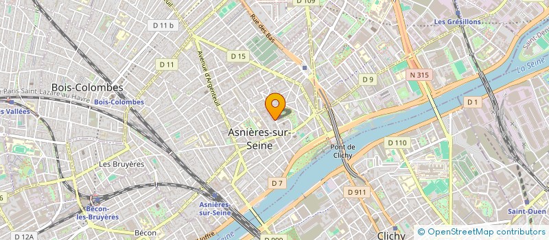 localisation de l'entreprise LORENTE CONSULTING  ASNIERES-SUR-SEINE