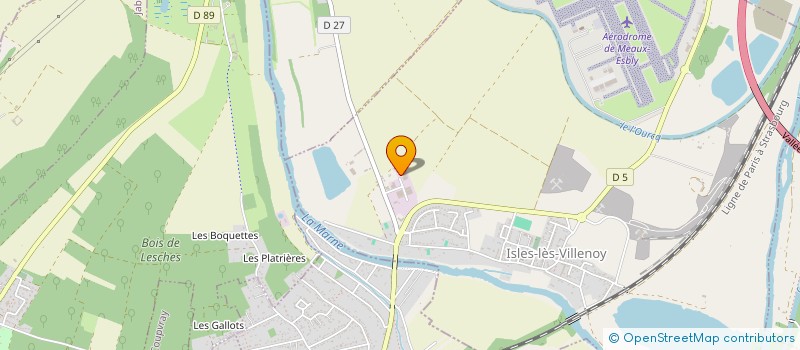localisation de l'entreprise LORENTZ GROUPE à ISLES-LES-VILLENOY