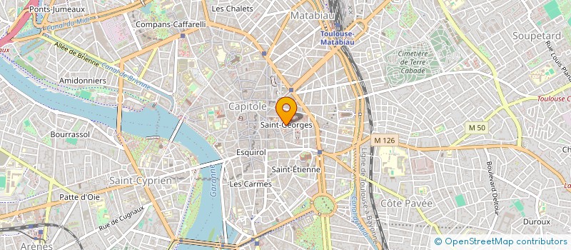 localisation de l'entreprise LORENZA à TOULOUSE