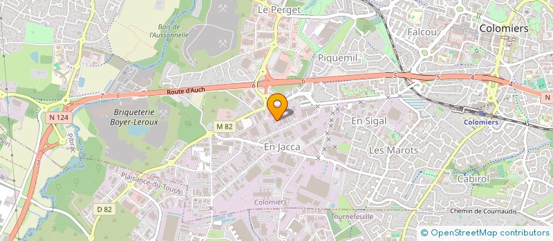 localisation de l'entreprise LORENZA IMMOBILIERS à COLOMIERS