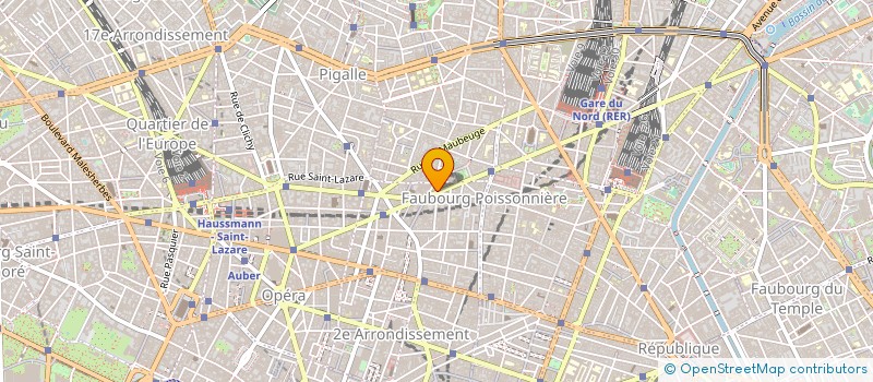 localisation de l'entreprise LORENZI à PARIS