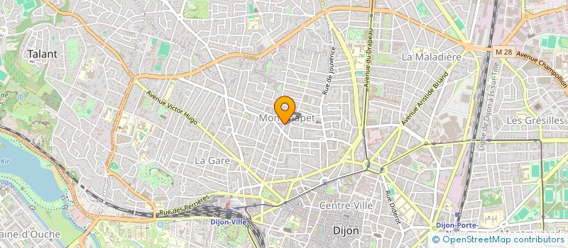 localisation de l'entreprise LORENZO à DIJON