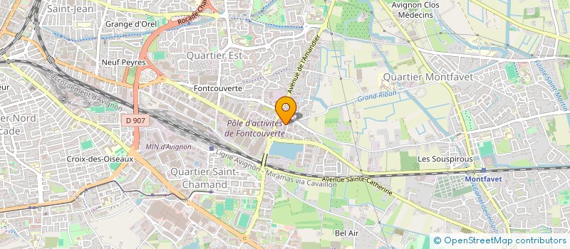 localisation de l'entreprise LORENZO  AVIGNON