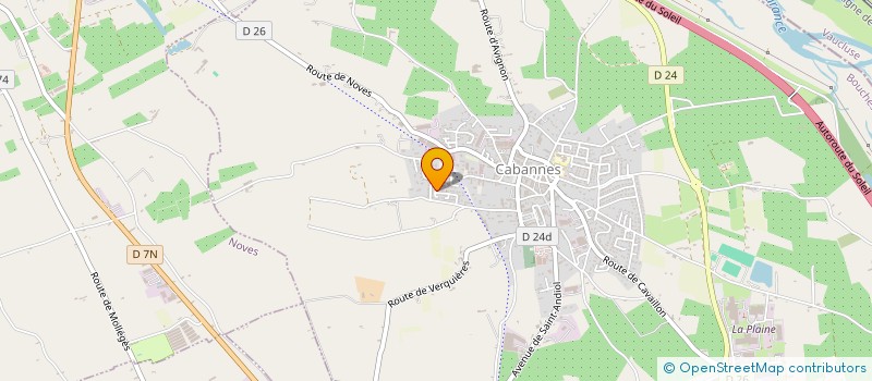 localisation de l'entreprise LORENZO  CABANNES