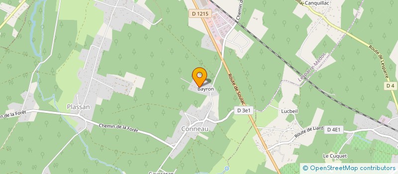 localisation de l'entreprise LORENZO  LESPARRE-MEDOC