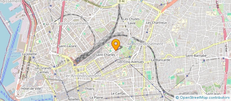 localisation de l'entreprise LORENZO INVEST à MARSEILLE