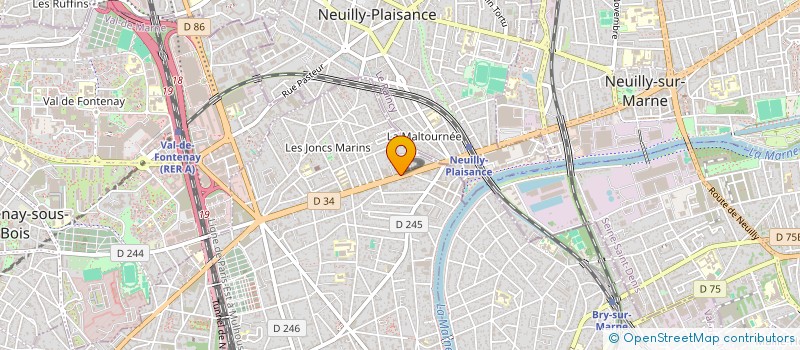localisation de l'entreprise LORENZO NUGNES INVESTISSEMENTS à LE PERREUX-SUR-MARNE