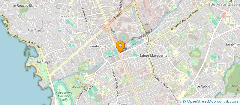 localisation de l'entreprise LORENZO STYL SUD à MARSEILLE