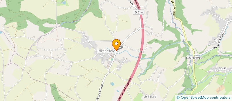 localisation de l'entreprise LOREPA  TORCHEFELON