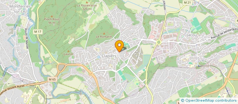 localisation de l'entreprise LORESA à JACOU