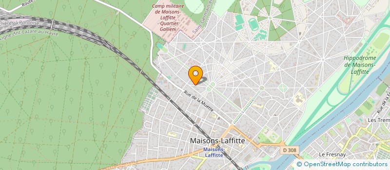 localisation de l'entreprise LOREST  MAISONS-LAFFITTE