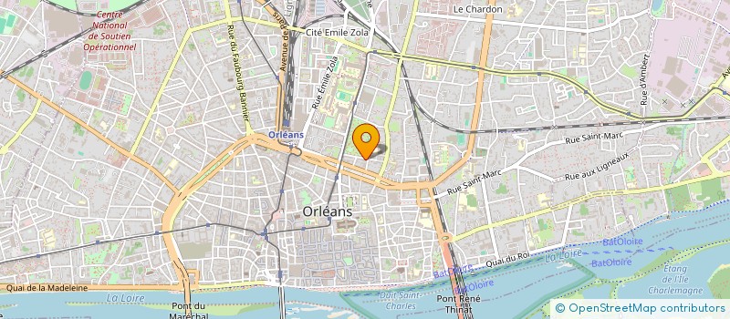 localisation de l'entreprise LORETHY à ORLEANS