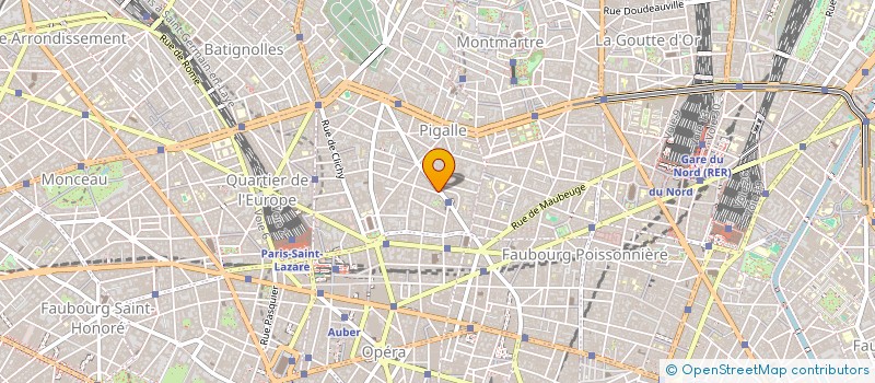 localisation de l'entreprise LORETTE  PARIS