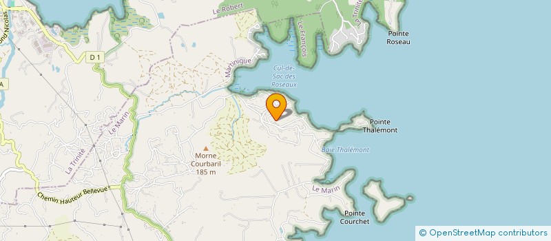 localisation de l'entreprise LORETTO  LE FRANCOIS