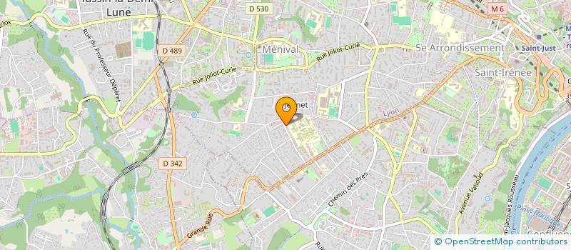 localisation de l'entreprise LOREVALYS  LYON