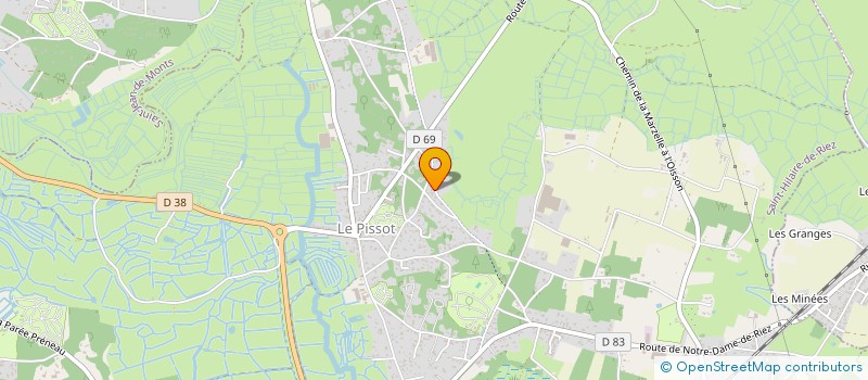 localisation de l'entreprise LOREVEDA  SAINT-HILAIRE-DE-RIEZ