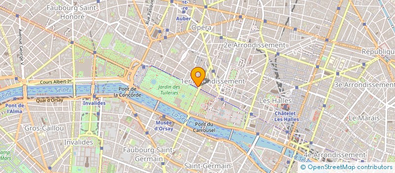localisation de l'entreprise LOREVIN à PARIS