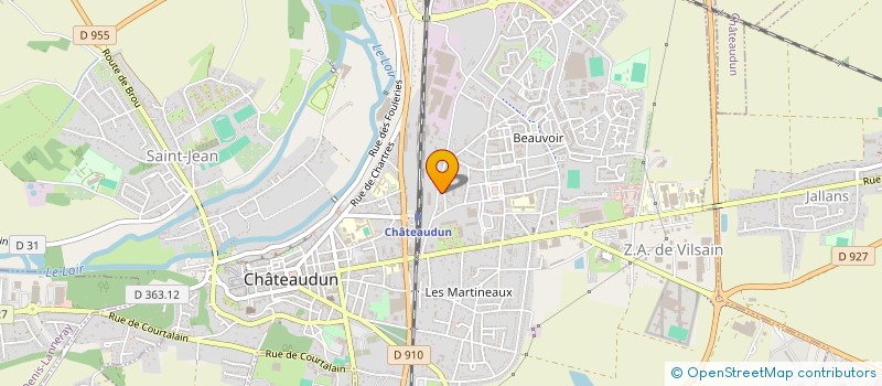 localisation de l'entreprise LOREX à CHATEAUDUN