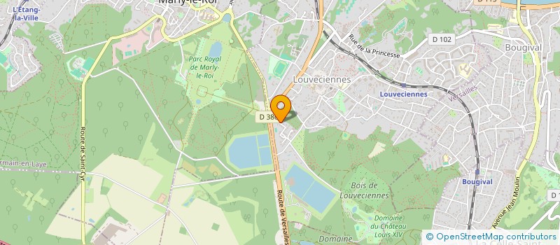 localisation de l'entreprise LORFLOR  LOUVECIENNES