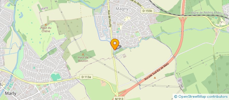 localisation de l'entreprise LORGADOC  METZ