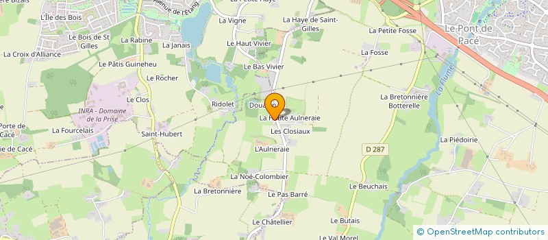 localisation de l'entreprise LORGETAULT à PACE