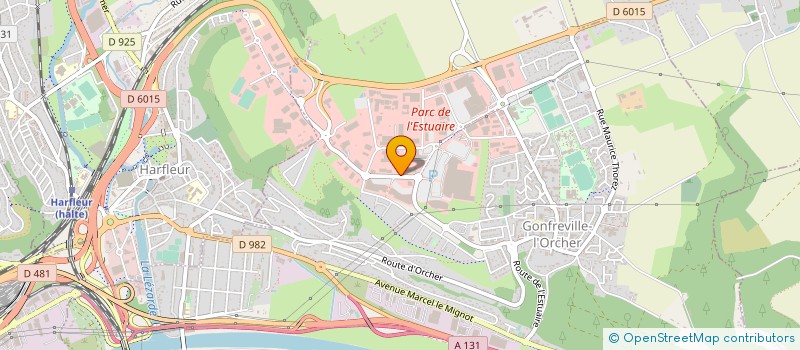 localisation de l'entreprise LORGEVAL à GONFREVILLE-L'ORCHER