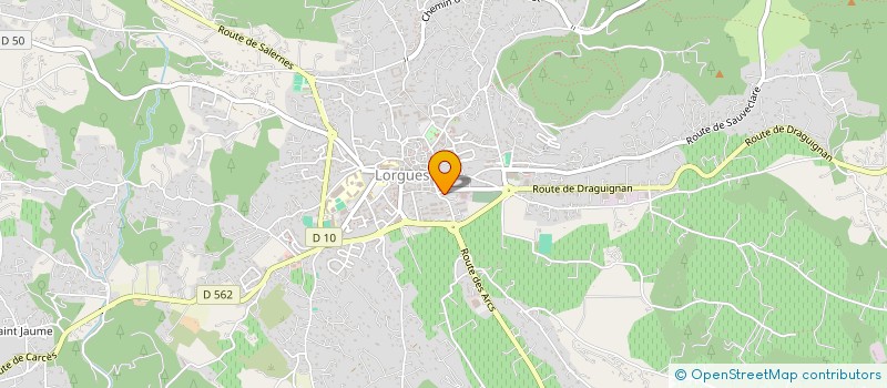 localisation de l'entreprise LORGUES EN FETE à LORGUES