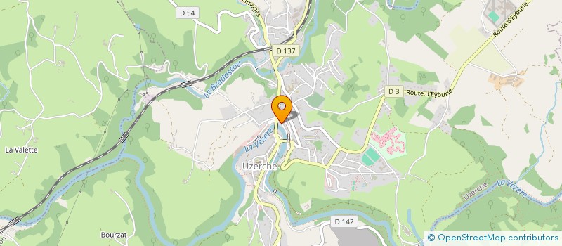 localisation de l'entreprise LORHI RAQS SHARQI  UZERCHE