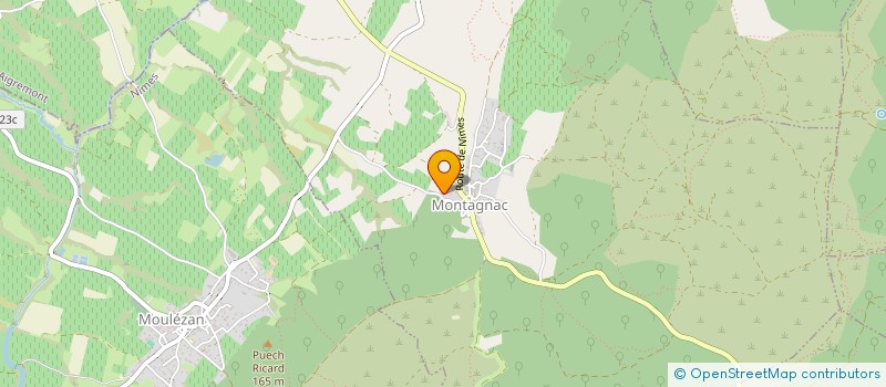 localisation de l'entreprise LORIA CAVALIER MONTAGNAC  MONTAGNAC