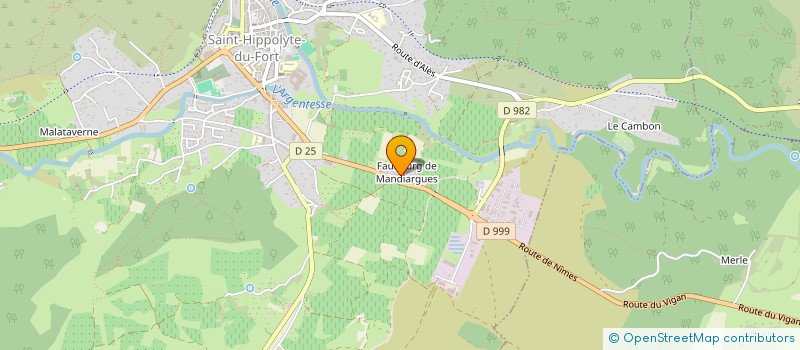 localisation de l'entreprise LORIAN  SAINT-HIPPOLYTE-DU-FORT