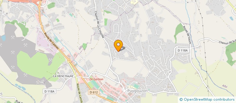 localisation de l'entreprise LORIAN  PUYGOUZON