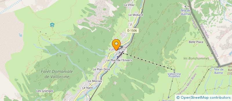 localisation de l'entreprise LORIAZ 32  VALLORCINE