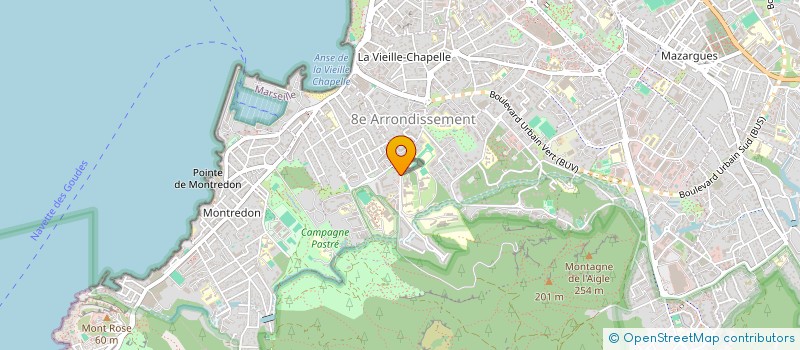 localisation de l'entreprise LORIBA à MARSEILLE