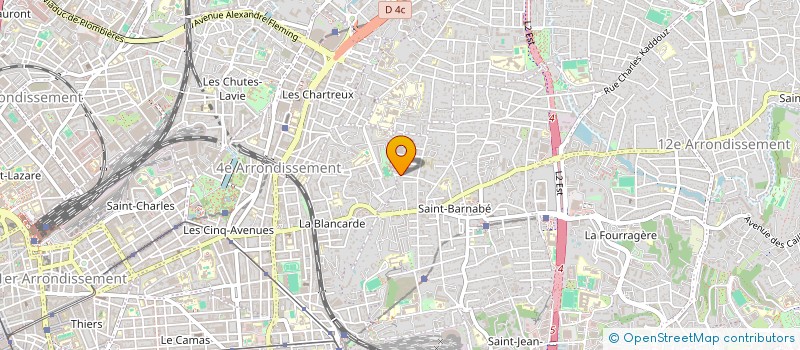 localisation de l'entreprise LORICK à MARSEILLE