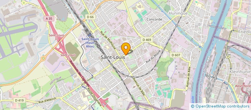 localisation de l'entreprise LORIE à SAINT-LOUIS