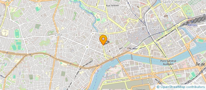 localisation de l'entreprise LORIE BATIMENT à NANTES