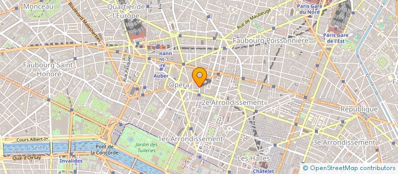 localisation de l'entreprise LORIENE FINANCES à PARIS