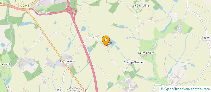 localisation de l'entreprise LORIEU ENERGIE  BOURNEZEAU