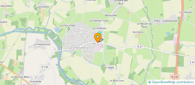 localisation de l'entreprise LORIGANE SERVICES  HERIC