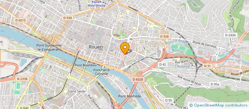 localisation de l'entreprise LORILEGE à ROUEN