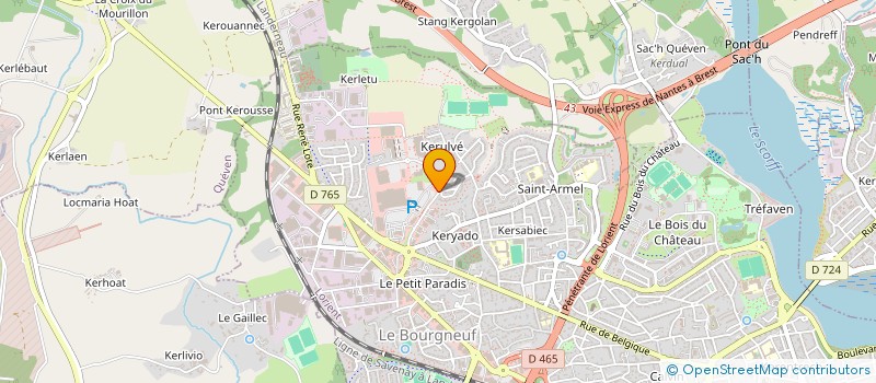 localisation de l'entreprise LORILIT à LORIENT