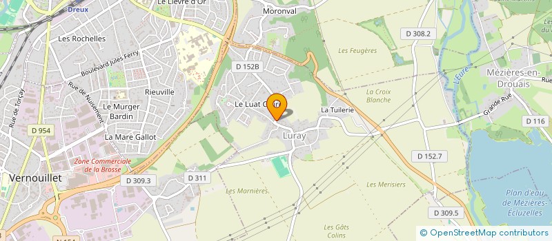 localisation de l'entreprise LORILLEUX NETTOYAGE à GARNAY