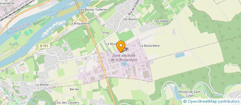 localisation de l'entreprise LORILLOU MOBILITE  CHARGE