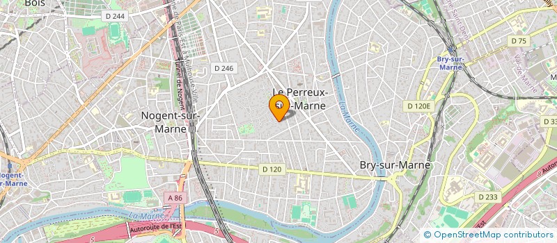 localisation de l'entreprise LORILY  LE PERREUX-SUR-MARNE