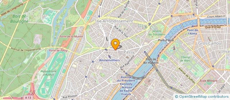 localisation de l'entreprise LORIM  PARIS