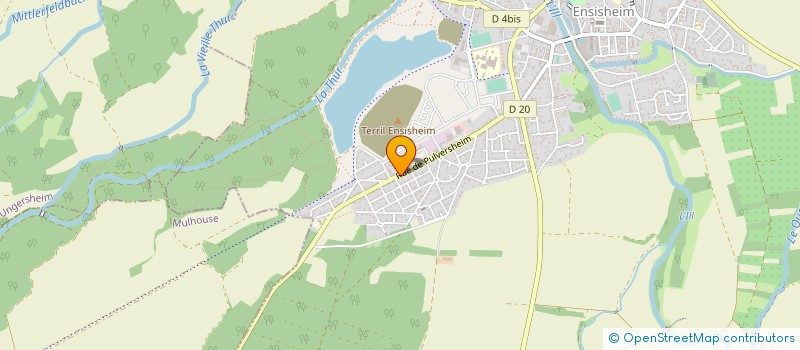 localisation de l'entreprise LORIMAR à ENSISHEIM