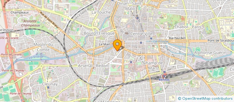 localisation de l'entreprise LORIMMO SAS à RENNES