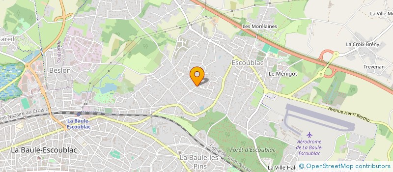 localisation de l'entreprise LORIMO  LA BAULE-ESCOUBLAC