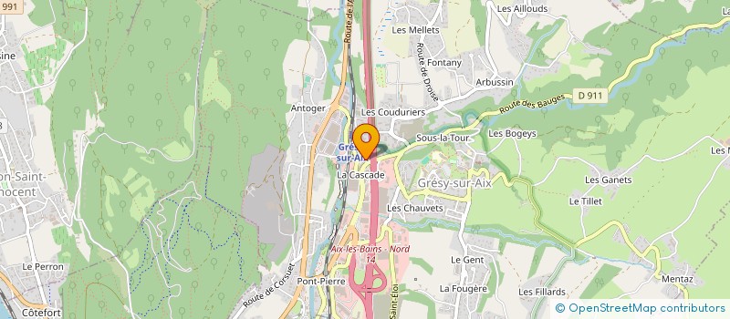 localisation de l'entreprise LORIN IMMOBILIER  GRESY-SUR-AIX