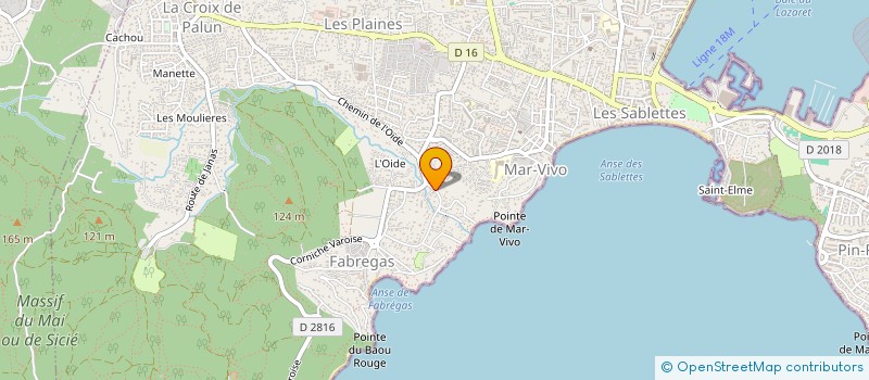 localisation de l'entreprise LORINA à LA SEYNE-SUR-MER